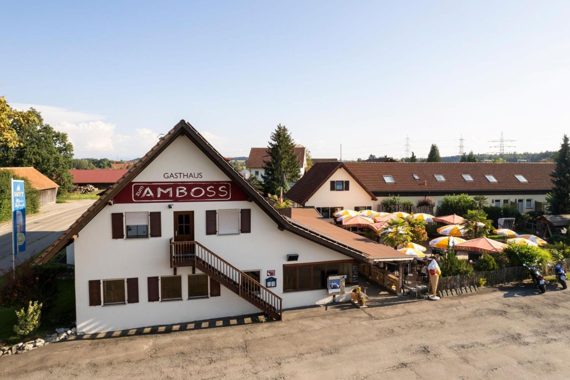 Altbau Gasthaus Amboss Grunkraut Екстер'єр фото